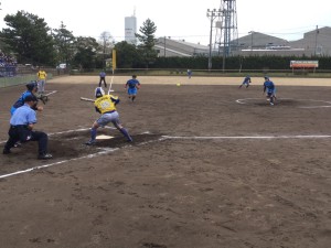 2019日本リーグ第一試合の模様4.21 3