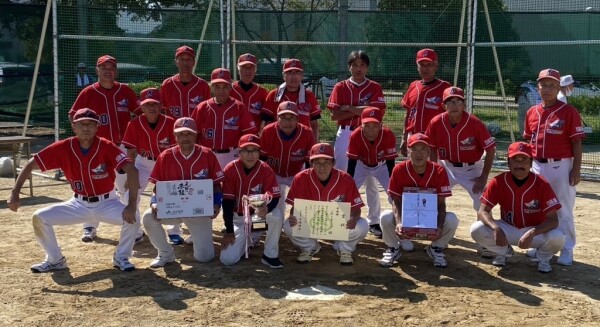 第19回シニア小松市長旗親善大会 富樫戦準優勝チーム＜小松シニアクラブ＞