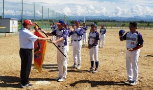 第19回シニア小松市長旗親善大会 弁慶戦優勝チーム表彰式2