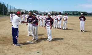 第19回シニア小松市長旗親善大会 義経戦優勝チーム表彰式1