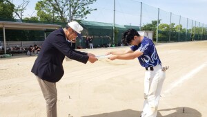 第29回北信越大学男子選手権大会準優勝チーム表彰式
