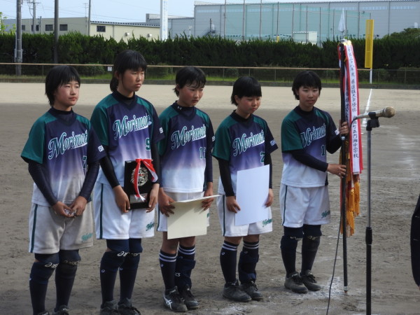 第31回石川県中学校選抜大会 閉会式の模様５