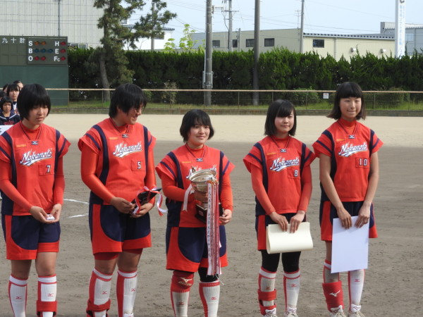 第31回石川県中学校選抜大会 閉会式の模様６