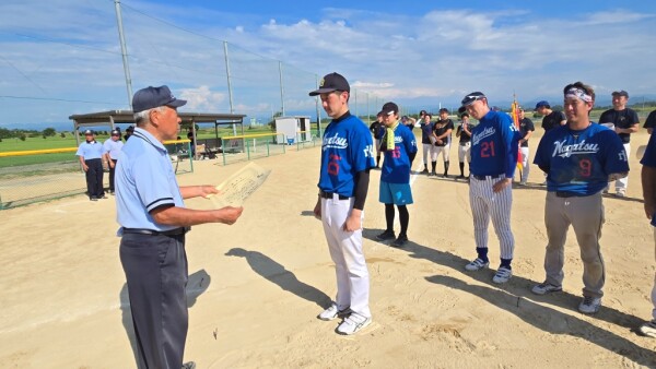 第56回業種別対抗ソフトボール大会_準優勝チーム_表彰式1