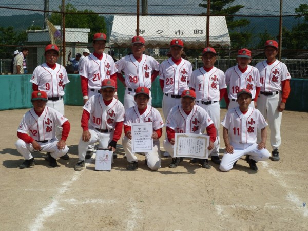 ゆうりんピック２０１６ハイシニア交流大会 準優勝チーム＜ウィング小松＞