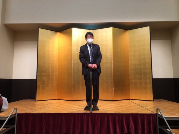 アサヒビール挨拶