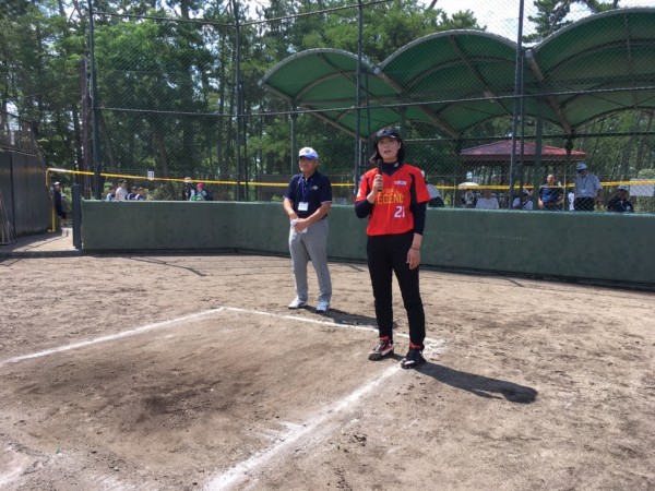 ジュニアピッチング教室１