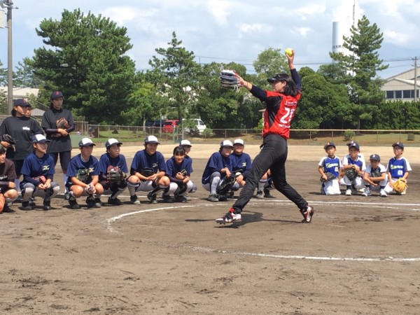 ジュニアピッチング教室2