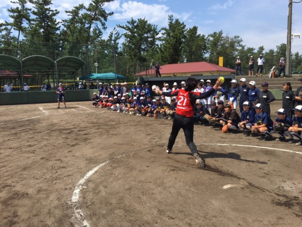 ジュニアピッチング教室6