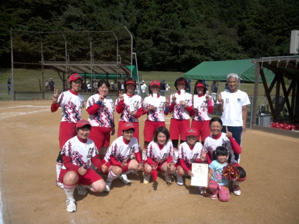 マスターズ女子　優勝チーム　