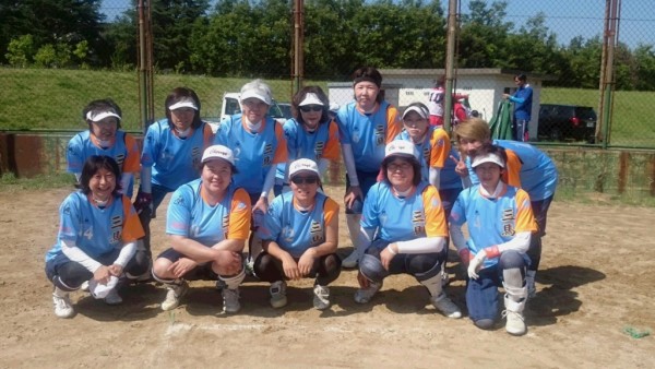 マスターズ女子　準優勝チーム＜三馬チェリーズ＞