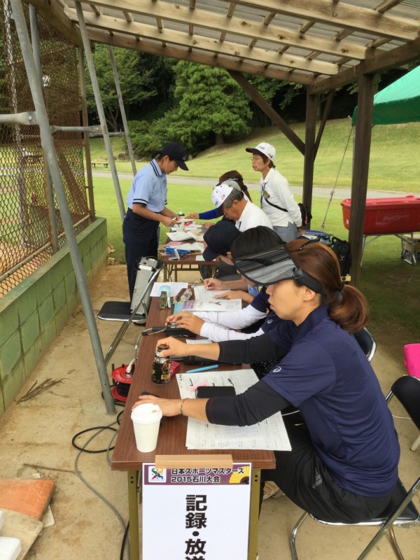 マスターズ女子　記録　放送③