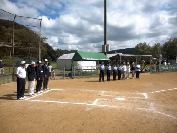 マスターズ女子　閉会式①