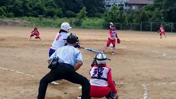 マスターズ女子　１回戦　HMC加賀対モンキーズ戦2