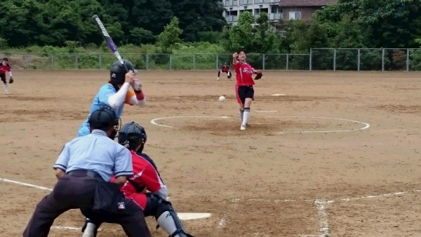 マスターズ女子　１回戦　friends対三馬チェリーズ戦１