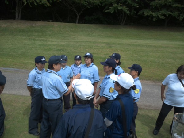 マスターズ女子決勝戦前の様子③