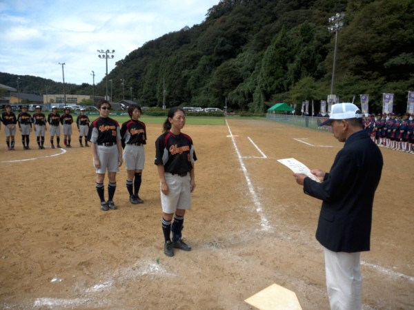 マスターズ女子３位表彰式③