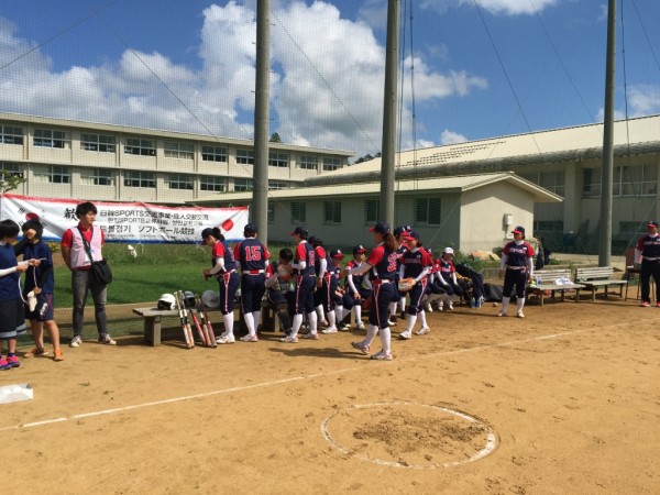 マスターズ石川大会　交流試合3＜　韓国チーム対七尾女子チーム　＞