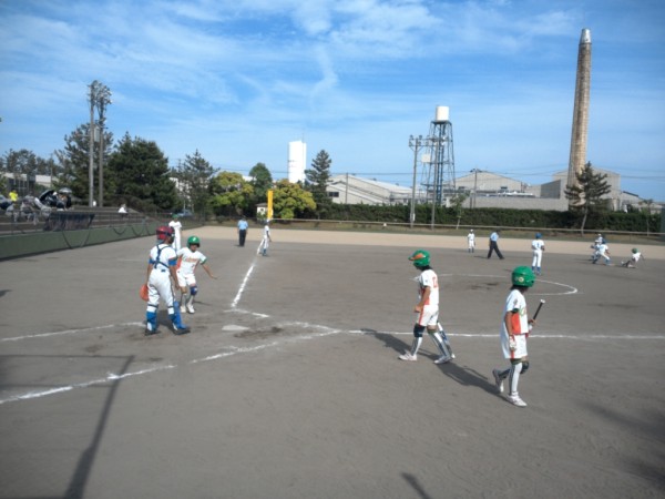 ミズノオープンジュニア決勝戦の模様ー１