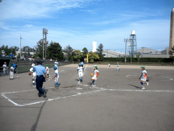 ミズノオープンジュニア決勝戦の模様ー4