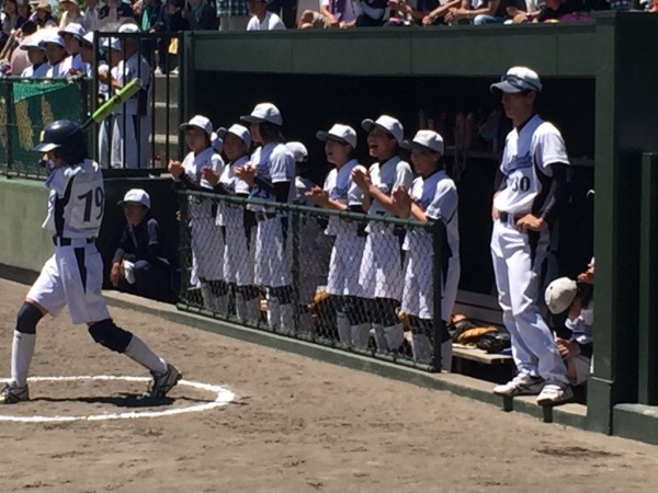 中学校県体　決勝戦の模様③