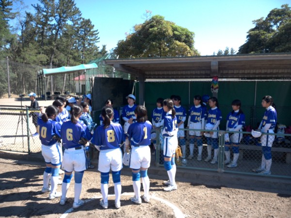 中学校県体　準決勝の模様（長田　対　森本）①