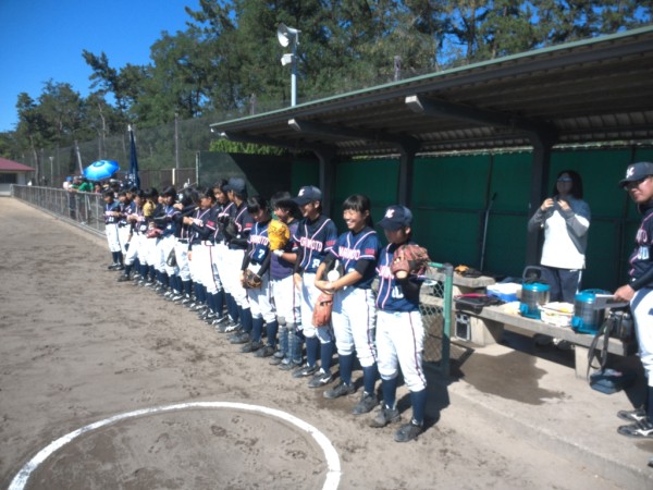 中学校県体　準決勝の模様（長田　対　森本）②