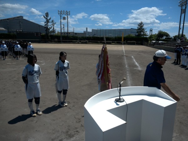 中学校県体　閉会式、表彰式③