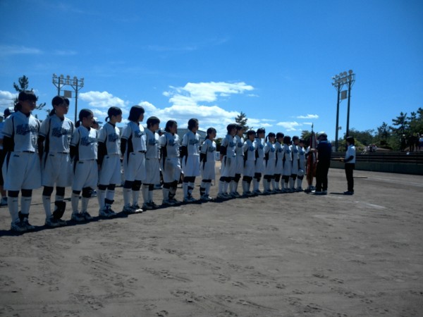 中学校県体　閉会式、表彰式⑫