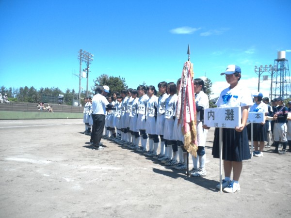 中学校県体　閉会式、表彰式⑬