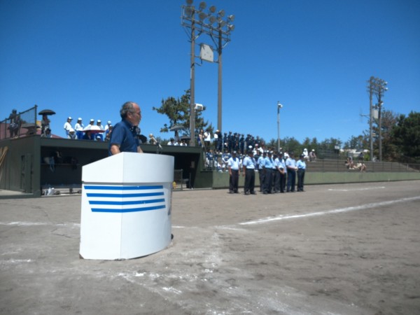 中学校県体　閉会式、表彰式⑭