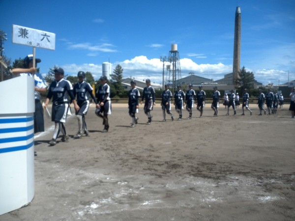 中学校県体　閉会式、表彰式⑲