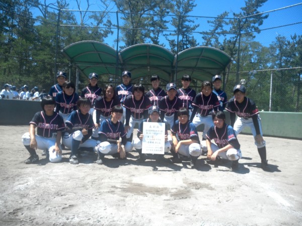 中学校県体　3位　森本中学校