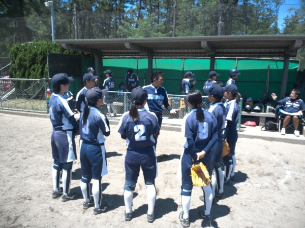 中学校県体　3位決定戦の模様①