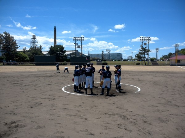 中学校県体　3位決定戦の模様②