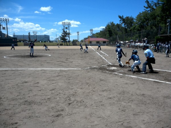 中学校県体　3位決定戦の模様③