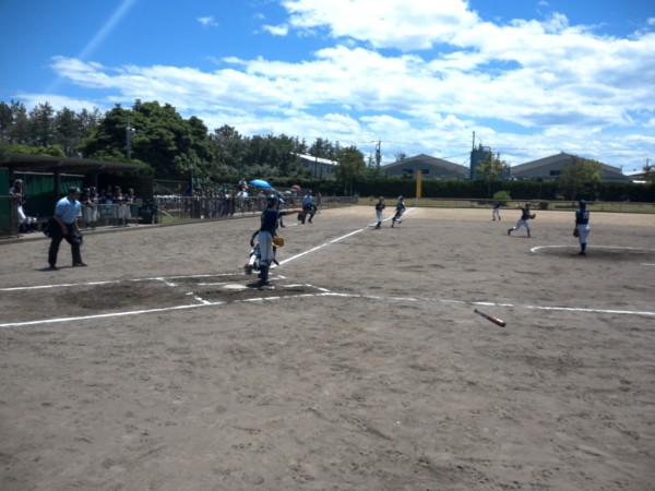 中学校県体　3位決定戦の模様④