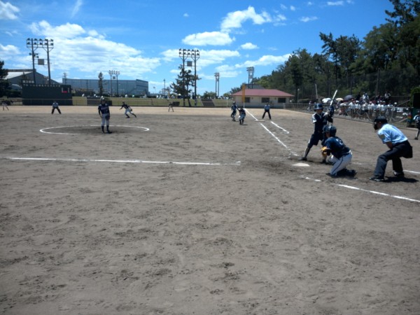 中学校県体　3位決定戦の模様⑤