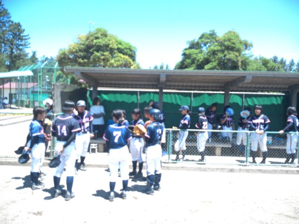 中学校県体　3位決定戦の模様⑥