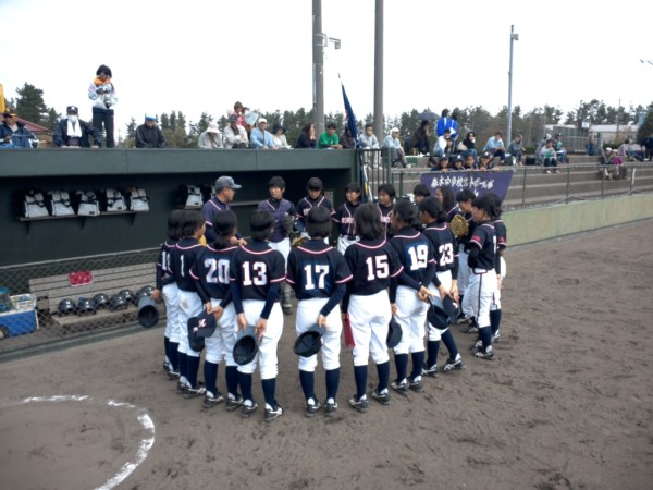 中学校秋季新人　内灘対森本戦①