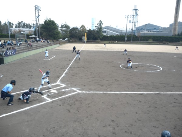 中学校秋季新人　内灘対森本戦④