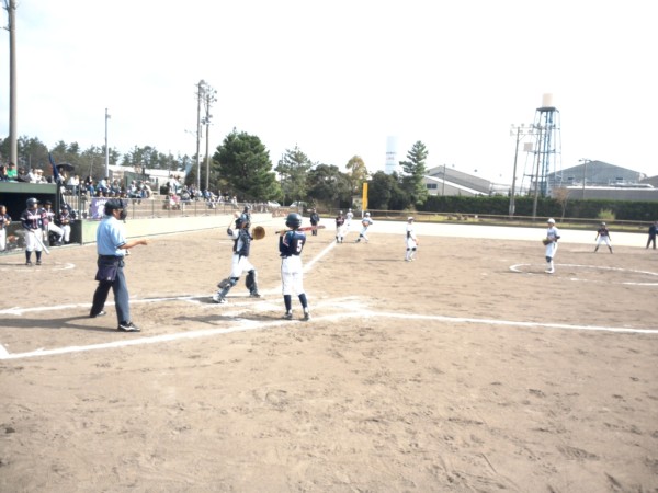 中学校秋季新人　内灘対森本戦⑤