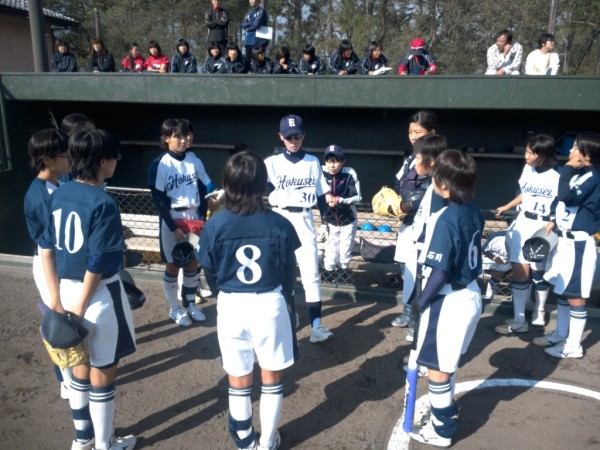 中学校秋季新人　北星対兼六戦②