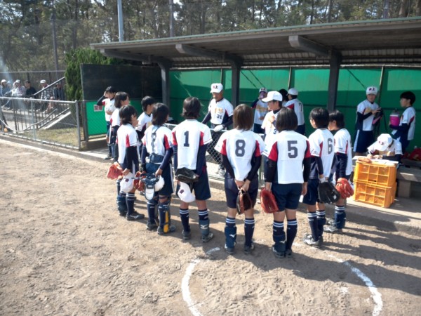 中学校秋季新人　根上対輪島戦①