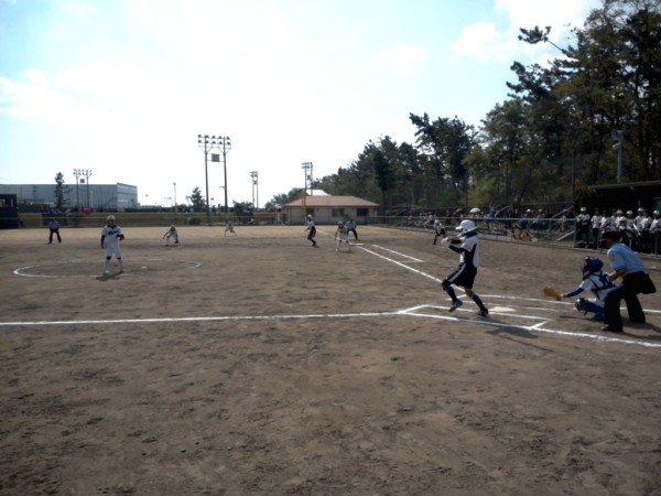 中学校秋季新人　根上対輪島戦③