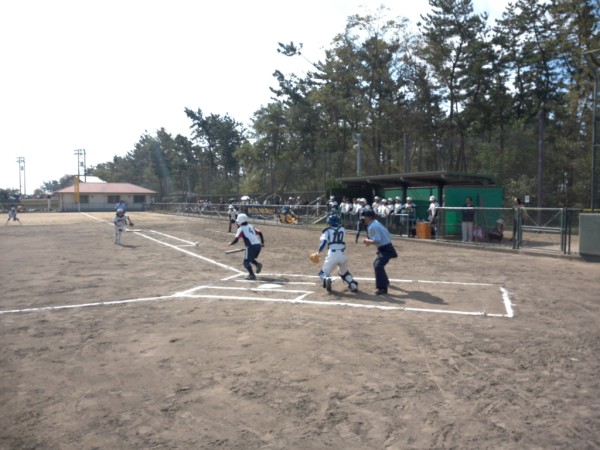 中学校秋季新人　根上対輪島戦④