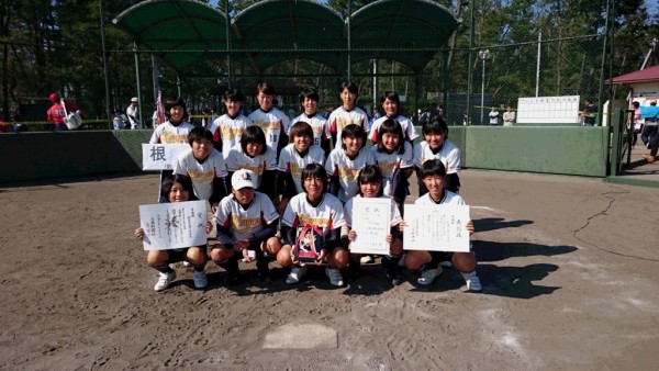 中学校秋季新人　第2位　根上