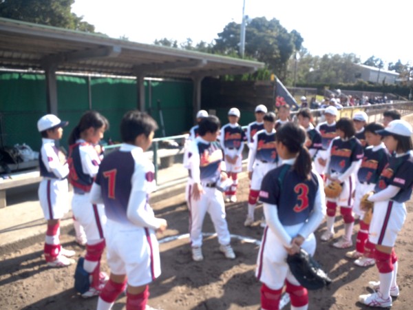 中学校秋季新人　輪島対西南部戦①