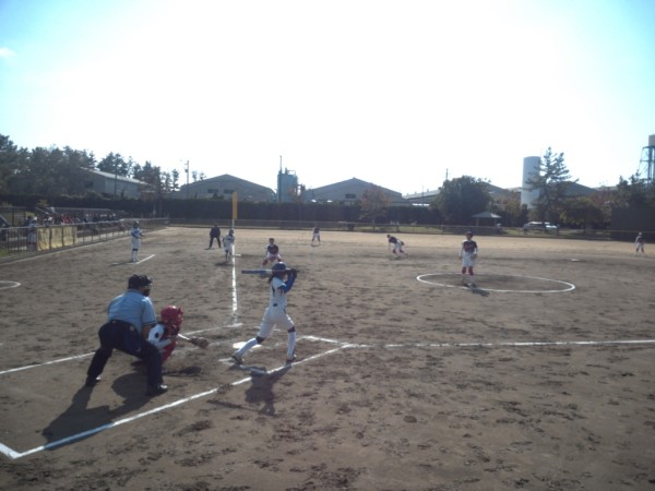 中学校秋季新人　輪島対西南部戦③