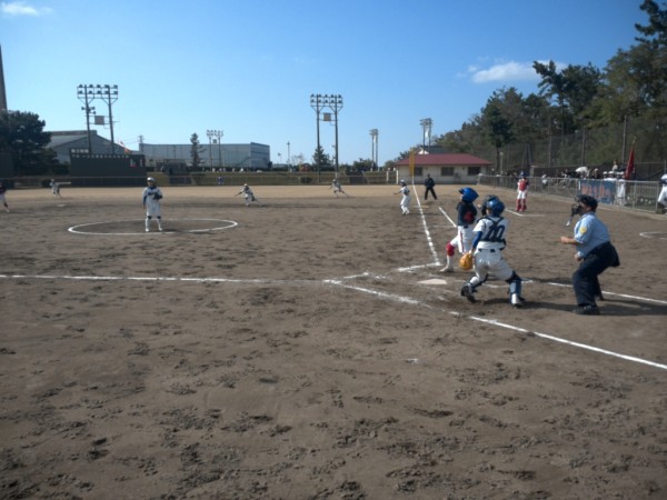中学校秋季新人　輪島対西南部戦④